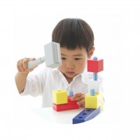 シャオール　コロンブスのつみきハンマーセット（対象年齢3才から）