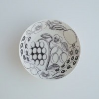 アラビア パラティッシボウル17cm　ブラック