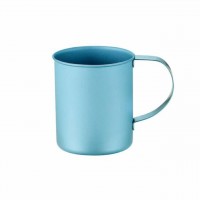 燕熟の技 チタンマグカップ240mL　ブルー