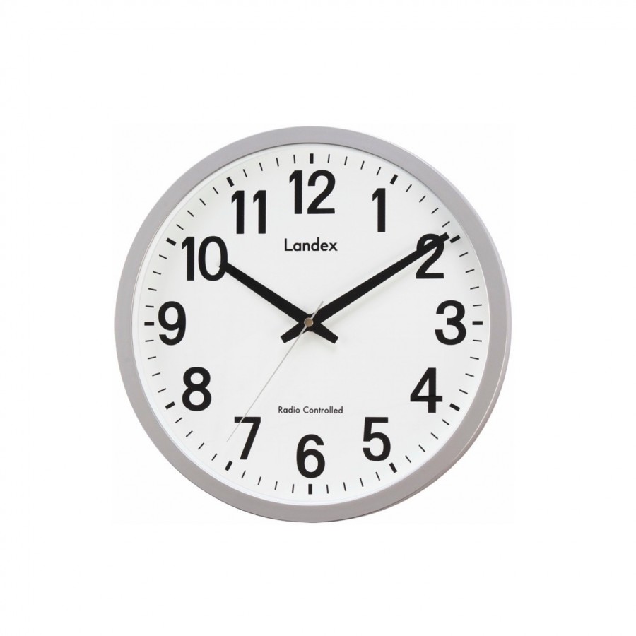 ランデックス　電波掛時計　ウォールサイド