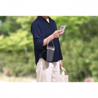 ストロー付2Wayタンブラー570ml チャコール