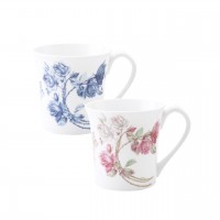 エインズレイ  エリザベスローズ　ペアヨークマグ