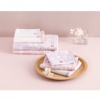 今治 桜おり布タオルセット　ピンク