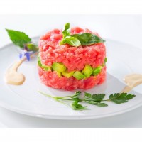 オリーブオイルを使った トランス脂肪酸ゼロ  マグロたたき 1kg