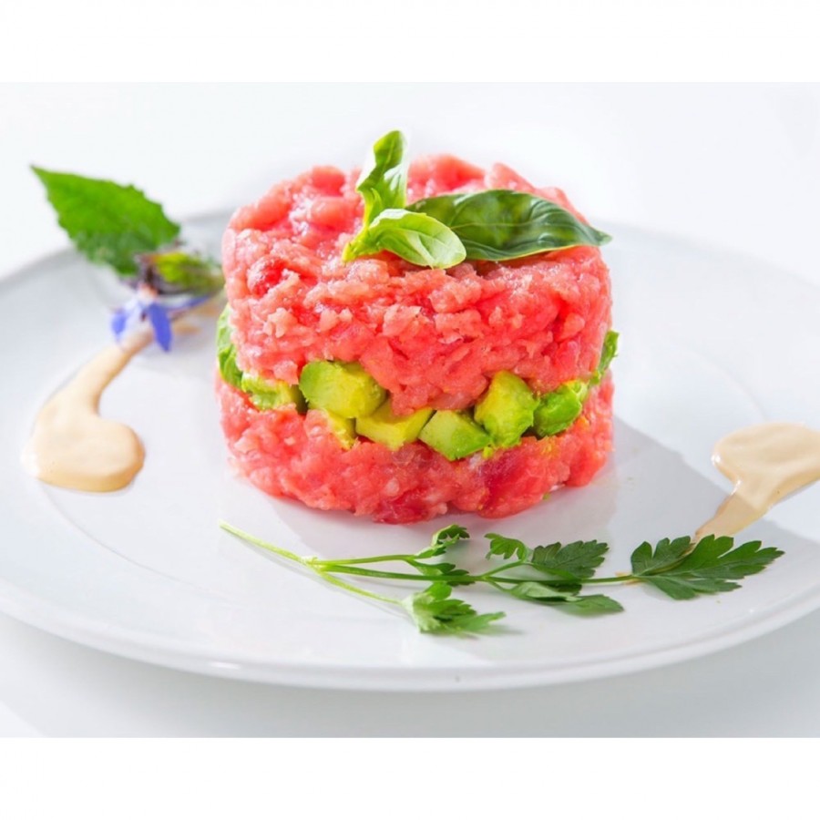 オリーブオイルを使った トランス脂肪酸ゼロ マグロたたき 1kg