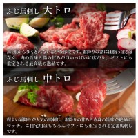 【熊本県】ふじ馬刺し 本場熊本馬刺し詰合せ