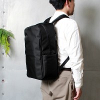 【ビジネスシーンでも大活躍】多機能ナイロンリュック BK