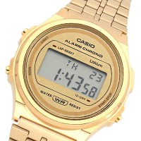 CASIO 腕時計 メンズ レディース カシオスタンダード クォーツ ゴールド