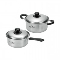 燕人の匠 桜吟 両手鍋20cm&片手鍋18cm