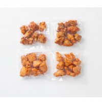 九州産「ありたどり」 から揚げ(揚げ調理済)(もも肉170g×2、むね肉180g×2)