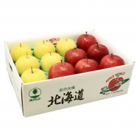 【北海道】2種のりんごセット 3㎏（お届け期間12月2日頃より順次）