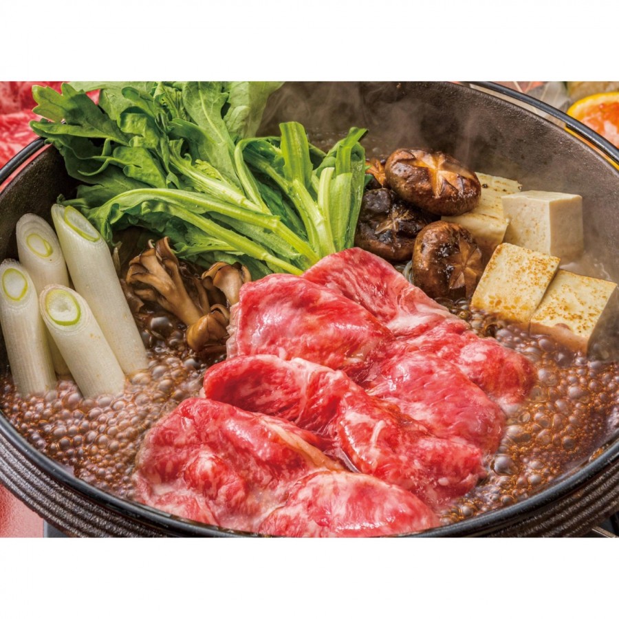 【北海道】銘柄牛 白老牛肩ロースすき焼き　350ｇ