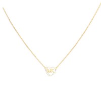 MICHAEL KORS ペンダントネックレス レディース MKロゴ ハート ゴールド
