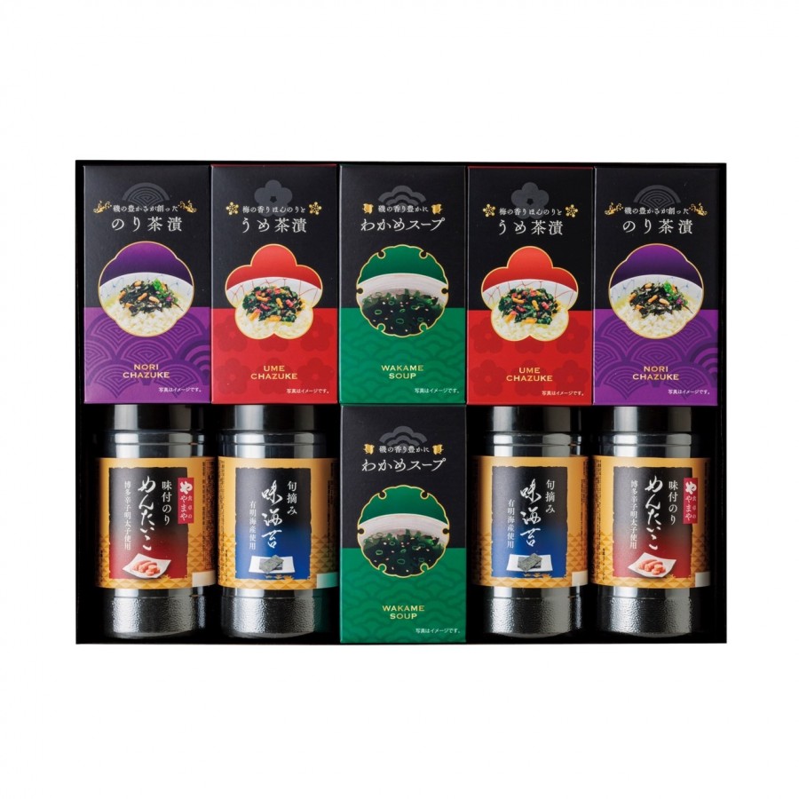 味付海苔・お茶漬け・スープ詰合せ