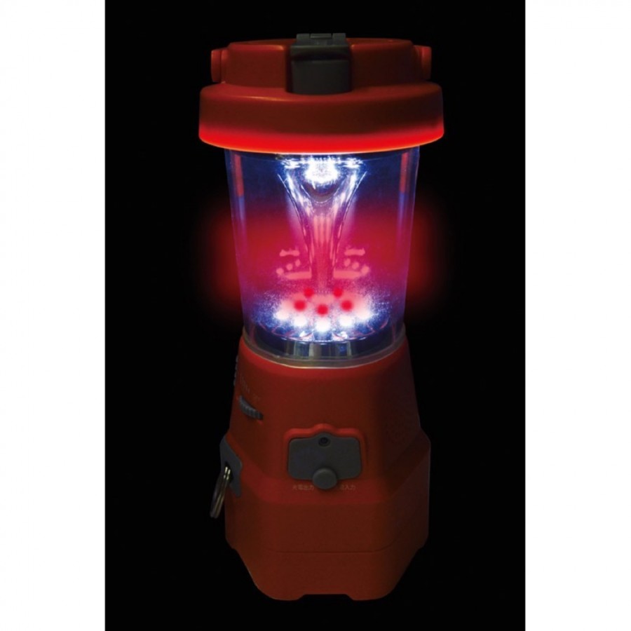 スーパーランタン（充電池･乾電池両用自家発電多機能ランタン）