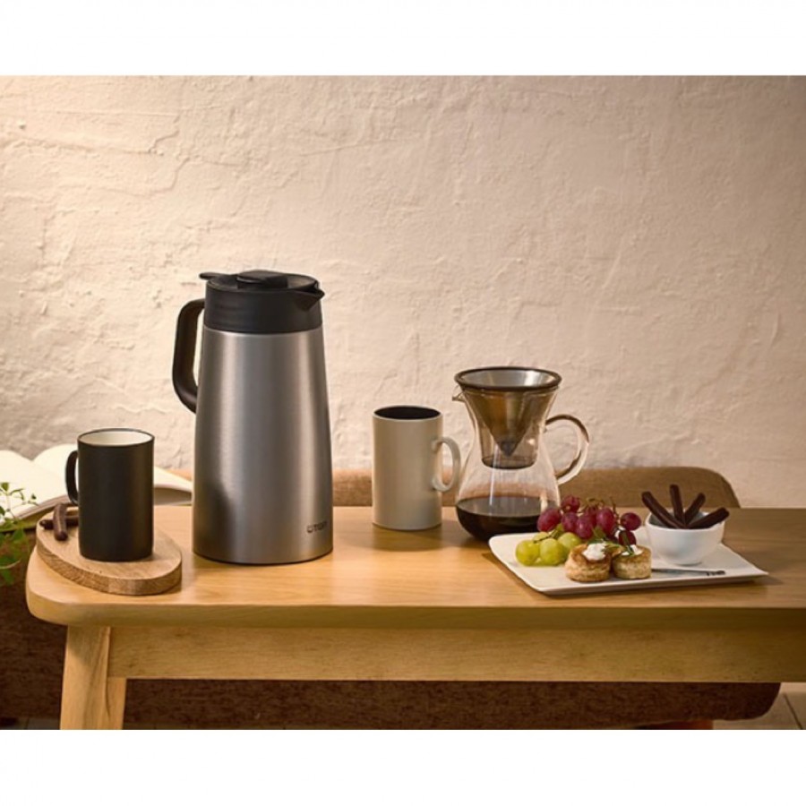 タイガー魔法瓶 真空断熱ステンレスポット1.6L　マットステンレス