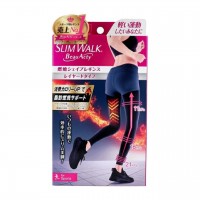 スリムウォーク ビューアクティ 燃焼シェイプレギンス ブラック M-Lサイズ