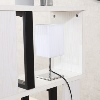 S字ディスプレイラック 3段 オークWH