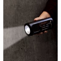 さすだけ充電ラジオライト3　ブラック