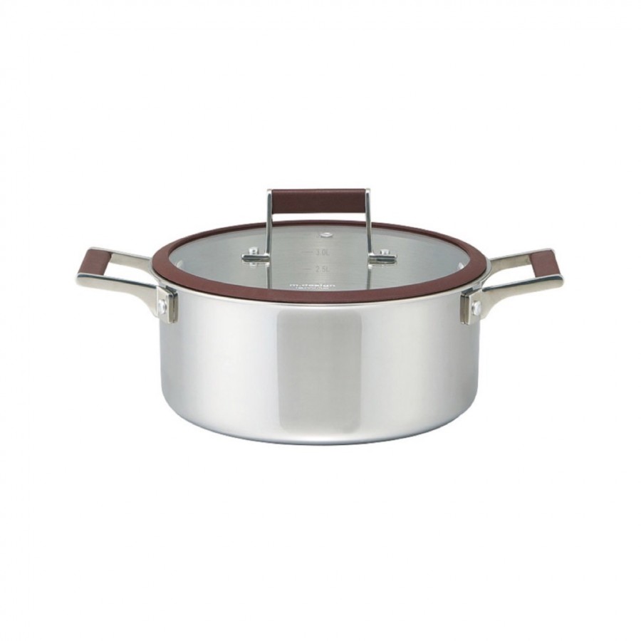 エムデザイン ラミーナ 両手鍋22cm