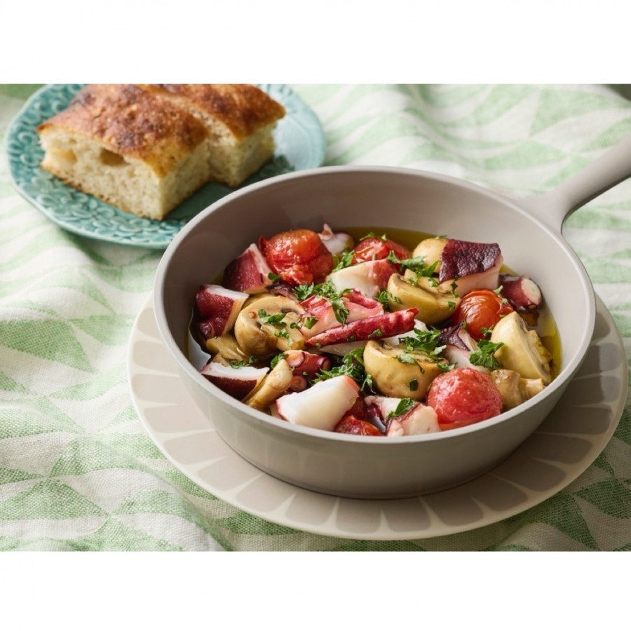 アルミスキレット・ミトンセット グレージュ