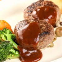 【岐阜県】飛騨牛 牛100％ハンバーグ 100g x 5個