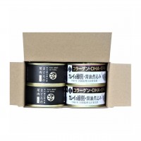 【宮城県】「木の屋石巻水産」 まぐろ・カレイ縁側 4缶セット