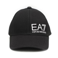 EMPORIO ARMANI キャップ メンズ レディース EA7　ブラック  ロゴ