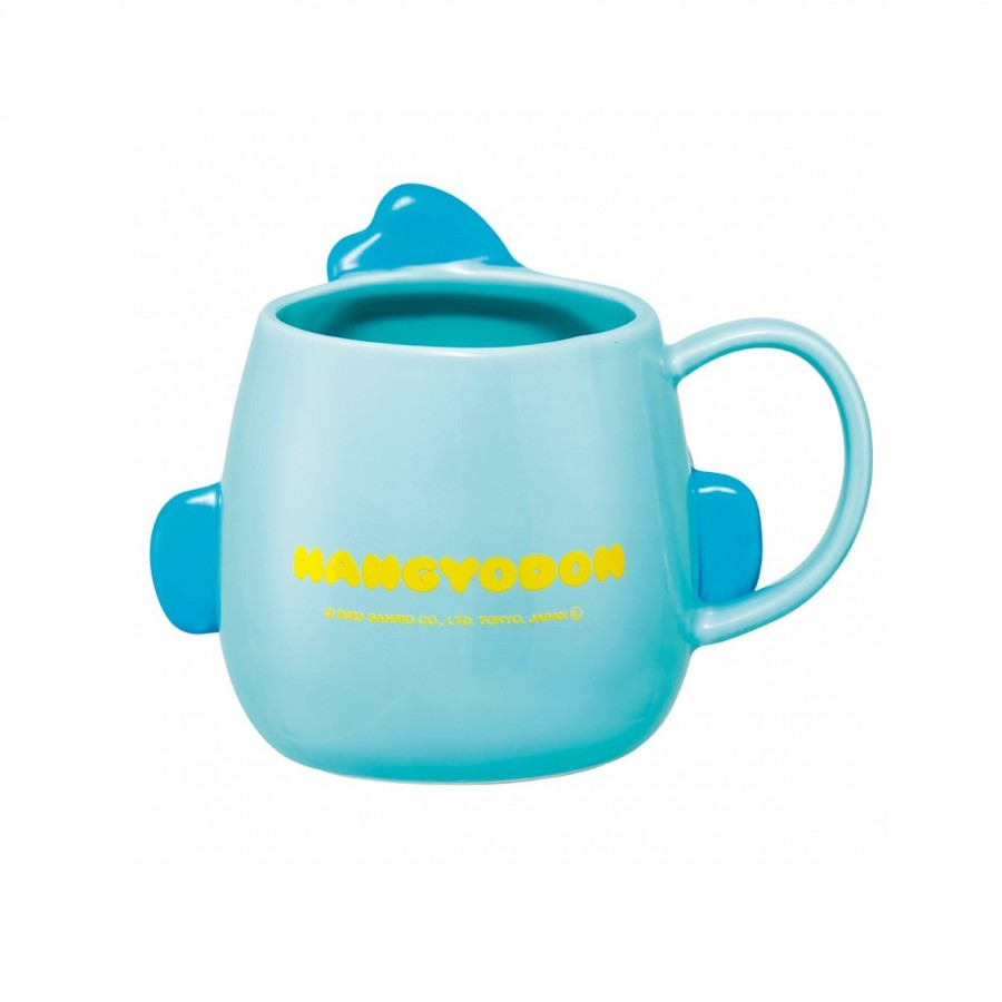 サンリオキャラクターズ　陶器ダイカットマグカップ　ハンギョドン