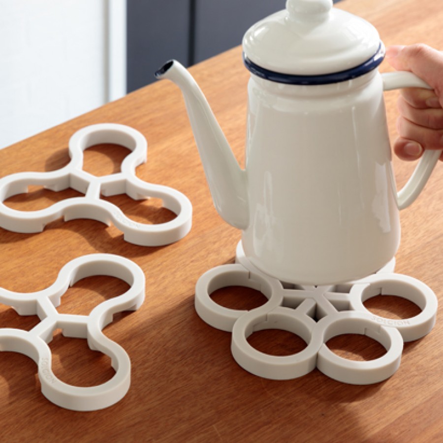 Tangle Pot stand (ivyグレー)  2個セット