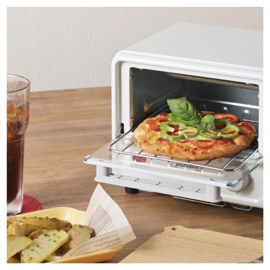 ミニオーブントースター　ホワイト