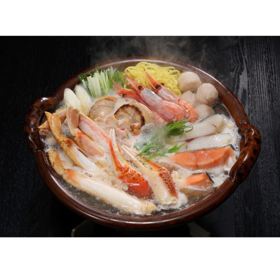 【北海道】かにと北海鍋（特製みそだれ付）