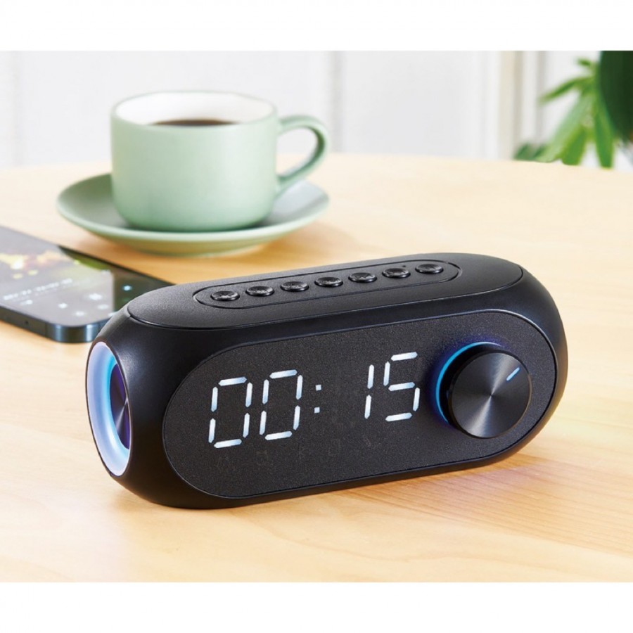 ワイヤレススピーカー付クロック ジラーレ