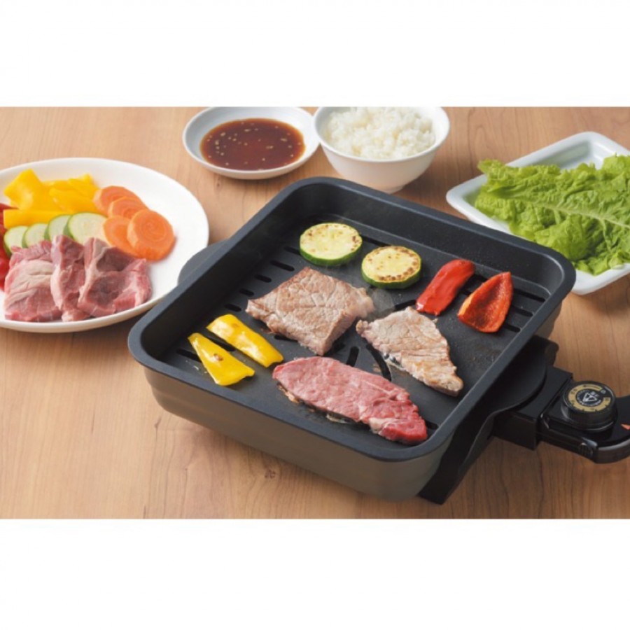 煙をおさえたコンパクトプレート