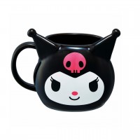 サンリオキャラクターズ　陶器ダイカットマグカップ　クロミ