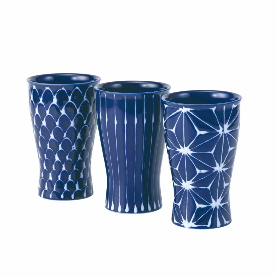 波佐見焼　琉璃 smart 1/2 トリオ