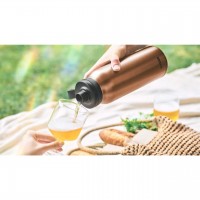 タイガー魔法瓶 真空断熱炭酸ボトル（保温･保冷･炭酸）600ml　クリアカッパー