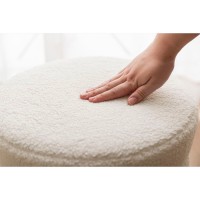 【幅36cm】収納付きスツール 　アイボリー