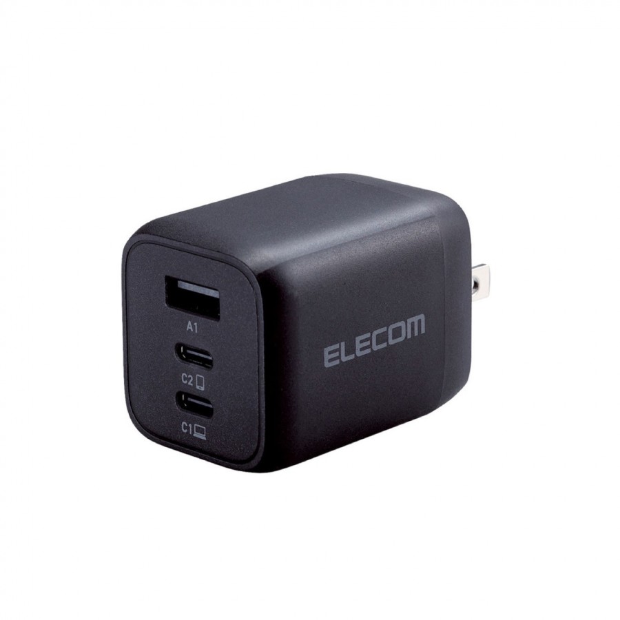 ELECOM　AC&USB充電器65W　ブラック