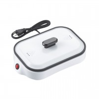 コンパクトホットプレート（ふた付き）