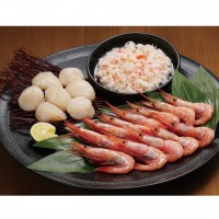 【北海道】甘えび・ほたて・おおずわいがにほぐし身セット