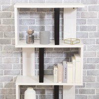 S字ディスプレイラック 3段 オークWH