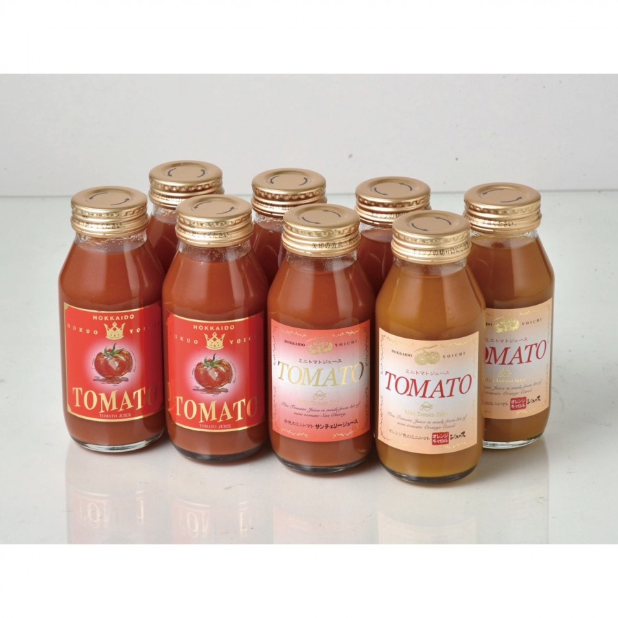 【北海道】3種のトマトジュース飲み比べセット