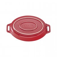 ストウブ  オーバルディッシュ17cm　チェリー