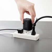 ELECOM　AC&USB充電器65W　ブラック
