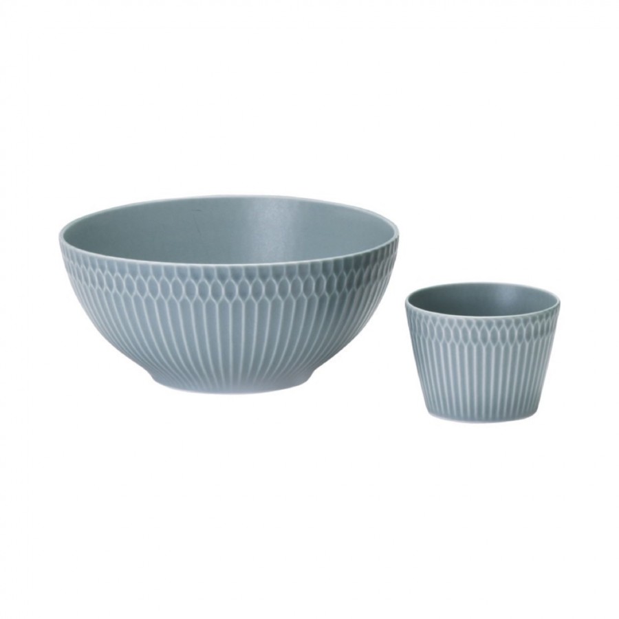 さざなみ 素麵セット　ブルーグレー