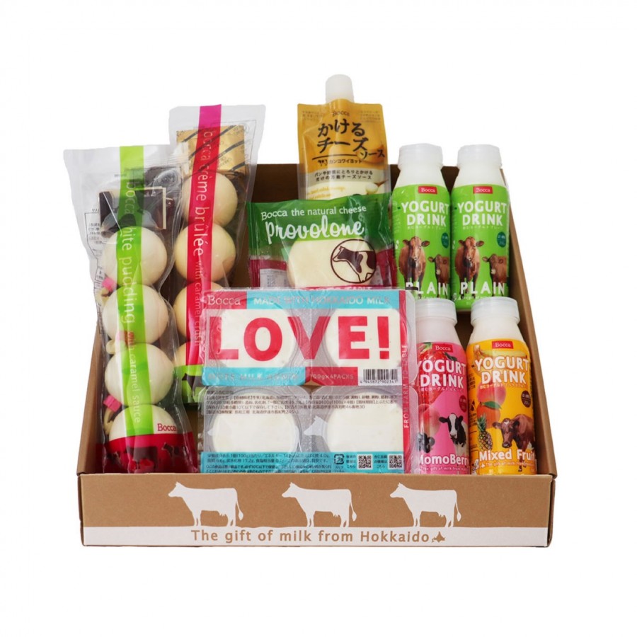 【北海道】Bocca プリン チーズ プライムセット