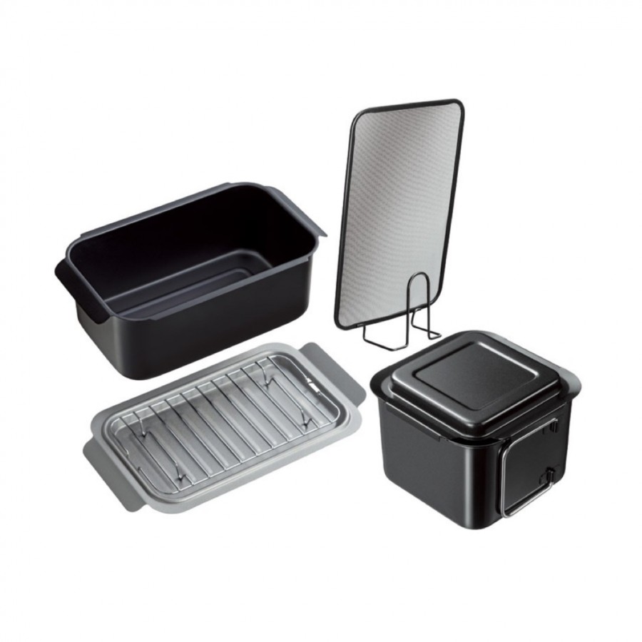 IH対応角型揚げ鍋3点セット