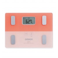 オムロン OMRON 体組成計 体重計 カラダスキャン　ピンク