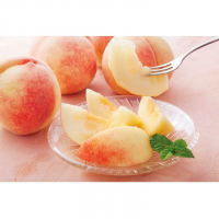 【新潟県】桃 化粧箱 3kg（10～12玉入）（発送期間7月下旬～8月初旬）
